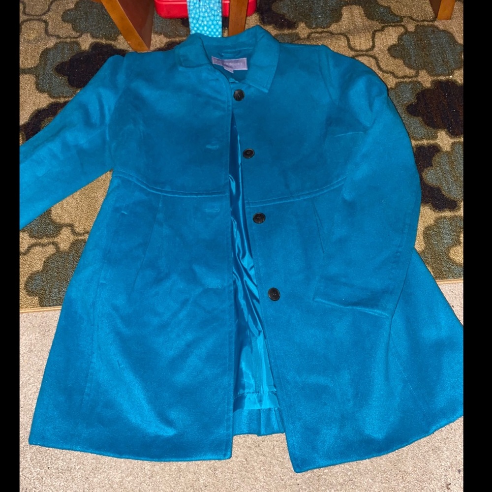 Blue peacoat